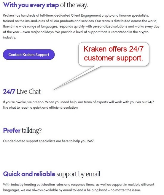Kraken customer support Kraken customer support